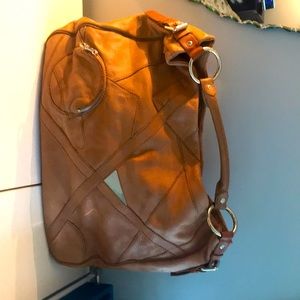 Marc by Marc Jacobs tan leather satchel